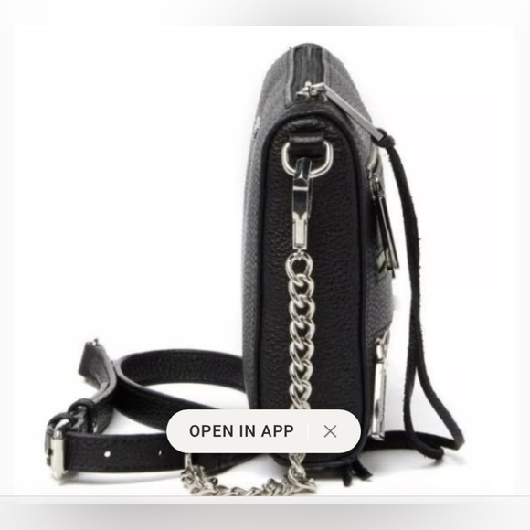 Rebecca Minkoff Mini 5 Zip Crossbody casual or concert hands-free crossbody - Picture 2 of 9